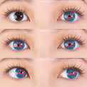 Sweety Crazy Knave Cross (1 lens/pack)-Colored Contacts-UNIQSO Canada