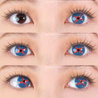 Sweety Crazy Knave Cross (1 lens/pack)-Colored Contacts-UNIQSO Canada