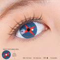 Sweety Crazy Knave Cross (1 lens/pack)-Colored Contacts-UNIQSO Canada