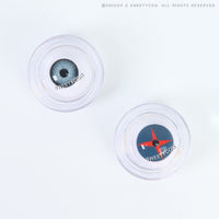 Sweety Crazy Knave Cross (1 lens/pack)-Colored Contacts-UNIQSO Canada