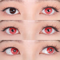 Sweety Crazy Lollipop Red (1 lens/pack)-Colored Contacts-UNIQSO Canada