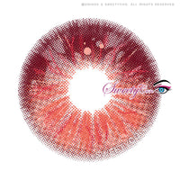 Sweety Crazy Lollipop Red (1 lens/pack)-Colored Contacts-UNIQSO Canada