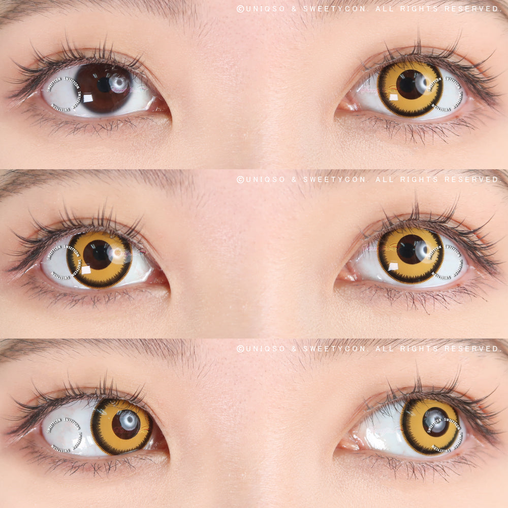 Sweety Crazy Mystic Sun (1 lens/pack)-Crazy Contacts-UNIQSO Canada