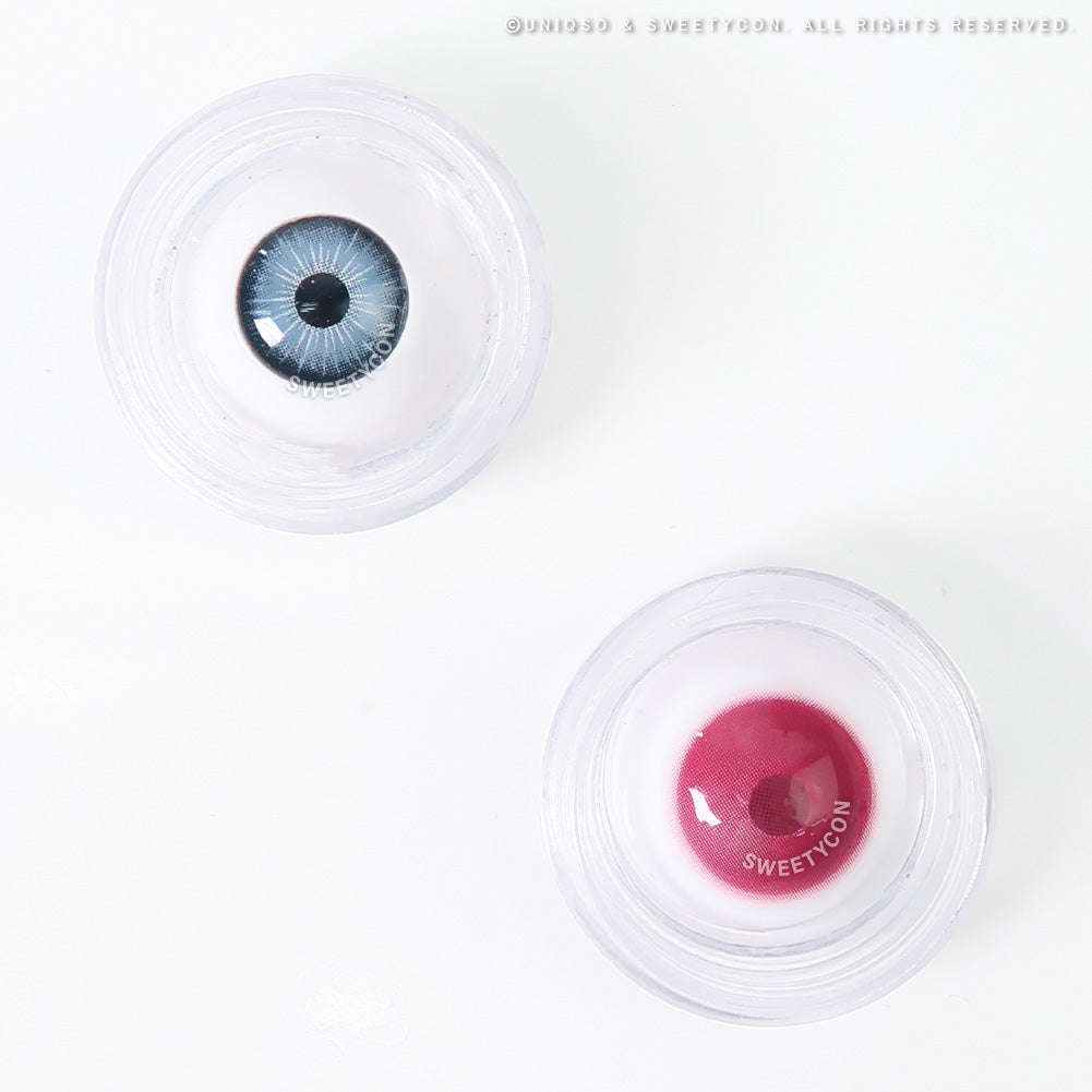 Sweety Crazy Opaque Violet (1 lens/pack)-Crazy Contacts-UNIQSO Canada