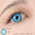 Sweety Crazy Platonic Blue (1 lens/pack)-Crazy Contacts-UNIQSO Canada
