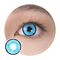 Sweety Crazy Platonic Blue (1 lens/pack)-Crazy Contacts-UNIQSO Canada