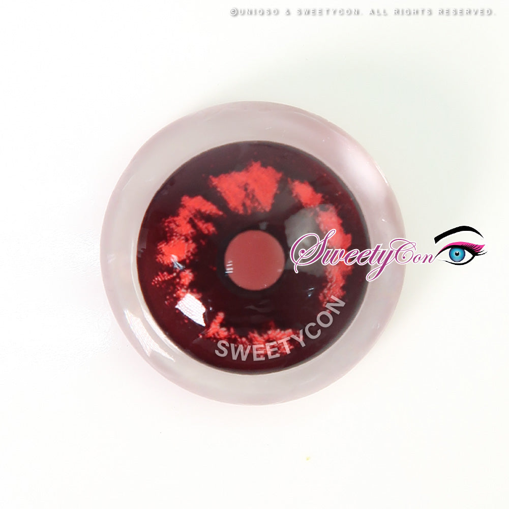 Sweety Crazy Red Demon (1 lens/pack)-Crazy Contacts-UNIQSO Canada