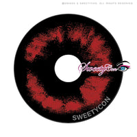Sweety Crazy Red Demon (1 lens/pack)-Crazy Contacts-UNIQSO Canada