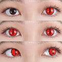 Sweety Crazy Red Demon Eye / Cat Eye (1 lens/pack)-Crazy Contacts-UNIQSO Canada