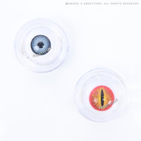 Sweety Crazy Red Demon Eye / Cat Eye (New) (1 lens/pack)-Crazy Contacts-UNIQSO Canada