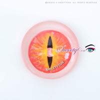 Sweety Crazy Red Demon Eye / Cat Eye (New) (1 lens/pack)-Crazy Contacts-UNIQSO Canada