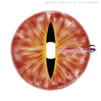 Sweety Crazy Red Demon Eye / Cat Eye (New) (1 lens/pack)-Crazy Contacts-UNIQSO Canada