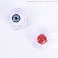 Sweety Crazy Red Screen/ Mesh II (1 lens/pack)-Crazy Contacts-UNIQSO Canada
