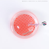 Sweety Crazy Red Screen/ Mesh II (1 lens/pack)-Crazy Contacts-UNIQSO Canada