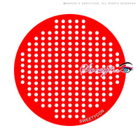 Sweety Crazy Red Screen/ Mesh II (1 lens/pack)-Crazy Contacts-UNIQSO Canada