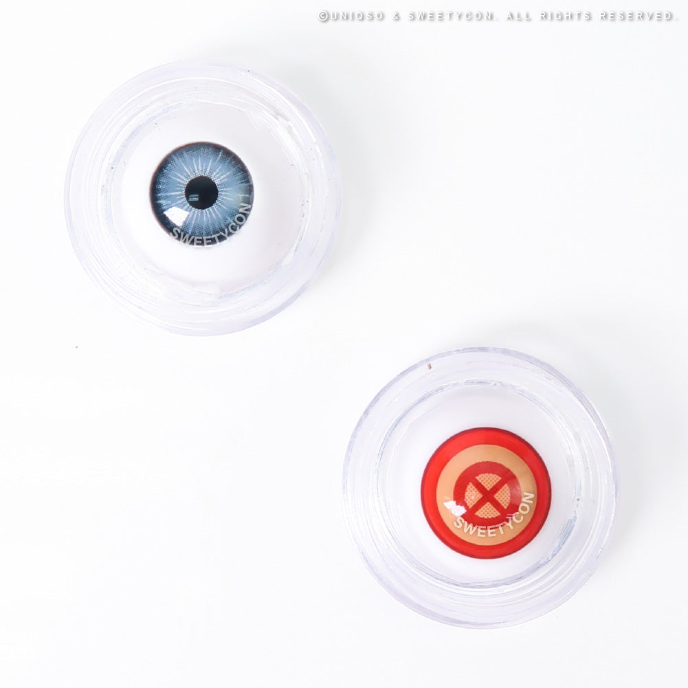 Sweety Crazy Red Target (1 lens/pack)-Crazy Contacts-UNIQSO Canada