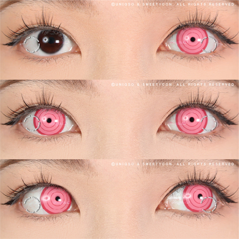 Sweety Crazy Rings Pink (1 lens/pack)-Crazy Contacts-UNIQSO Canada