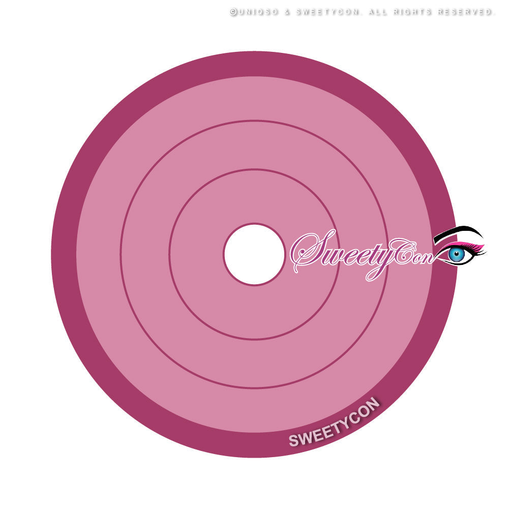 Sweety Crazy Rings Pink (1 lens/pack)-Crazy Contacts-UNIQSO Canada
