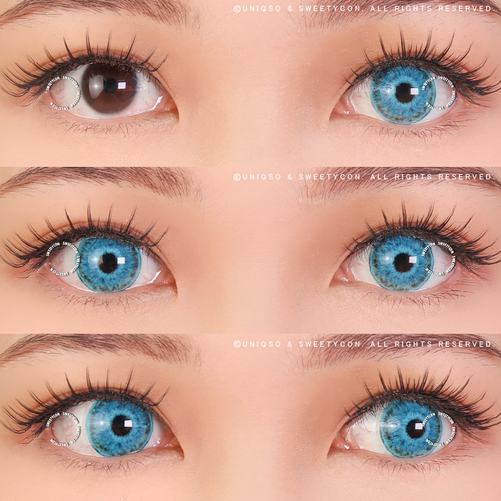 Sweety Crazy Scarlet Witch Blue (1 lens/pack)-Crazy Contacts-UNIQSO Canada