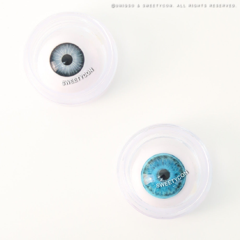 Sweety Crazy Scarlet Witch Blue (1 lens/pack)-Crazy Contacts-UNIQSO Canada