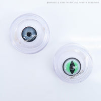Sweety Crazy Sexy Cat Eye Green (1 lens/pack)-Crazy Contacts-UNIQSO Canada