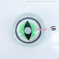 Sweety Crazy Sexy Cat Eye Green (1 lens/pack)-Crazy Contacts-UNIQSO Canada