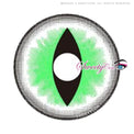 Sweety Crazy Sexy Cat Eye Green (1 lens/pack)-Crazy Contacts-UNIQSO Canada
