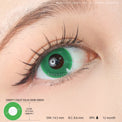Sweety Crazy Solid Dark Green (1 lens/pack)-Crazy Contacts-UNIQSO Canada