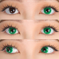 Sweety Crazy Solid Green (1 lens/pack)-Crazy Contacts-UNIQSO Canada