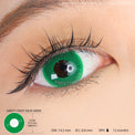 Sweety Crazy Solid Green (1 lens/pack)-Crazy Contacts-UNIQSO Canada