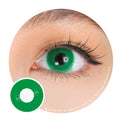 Sweety Crazy Solid Green (1 lens/pack)-Crazy Contacts-UNIQSO Canada