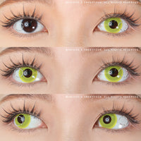 Sweety Crazy Solid Yellow (1 lens/pack)-Crazy Contacts-UNIQSO Canada