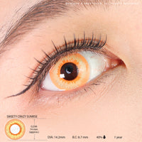 Sweety Crazy Sunrise (1 lens/pack)-Crazy Contacts-UNIQSO Canada