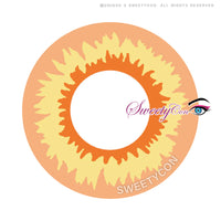Sweety Crazy Sunrise (1 lens/pack)-Crazy Contacts-UNIQSO Canada