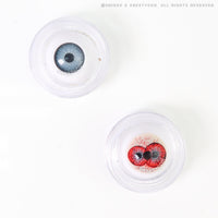 Sweety Crazy Twin Hex Red (1 lens/pack)-Crazy Contacts-UNIQSO Canada