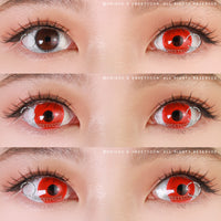 Sweety Crazy UV Glow Red (1 lens/pack)-UV Contacts-UNIQSO Canada