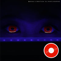 Sweety Crazy UV Glow Red (1 lens/pack)-UV Contacts-UNIQSO Canada