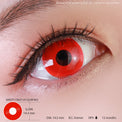 Sweety Crazy UV Glow Red (1 lens/pack)-UV Contacts-UNIQSO Canada