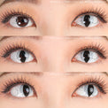 Sweety Crazy UV White Cat (1 lens/pack)-Crazy Contacts-UNIQSO Canada