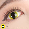 Sweety Crazy UV Yellow Cat (1 lens/pack)-Crazy Contacts-UNIQSO Canada