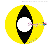 Sweety Crazy UV Yellow Cat (1 lens/pack)-Crazy Contacts-UNIQSO Canada