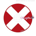 Sweety Crazy White Cross Red Eye (1 lens/pack)-Crazy Contacts-UNIQSO Canada