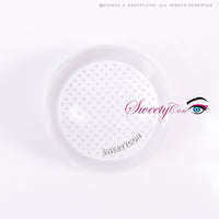 Sweety Crazy White Mesh - 1 Day Disposable (1 lens/pack)-Crazy Contacts-UNIQSO Canada