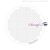 Sweety Crazy White Mesh - 1 Day Disposable (1 lens/pack)-Crazy Contacts-UNIQSO Canada