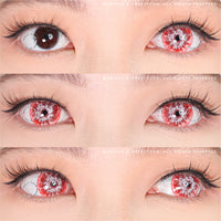 Sweety Crazy White Walker Red (1 lens/pack)-Crazy Contacts-UNIQSO Canada