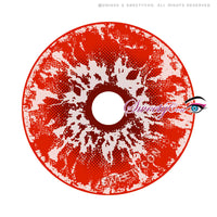 Sweety Crazy White Walker Red (1 lens/pack)-Crazy Contacts-UNIQSO Canada