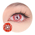 Sweety Crazy White Walker Red (1 lens/pack)-Crazy Contacts-UNIQSO Canada