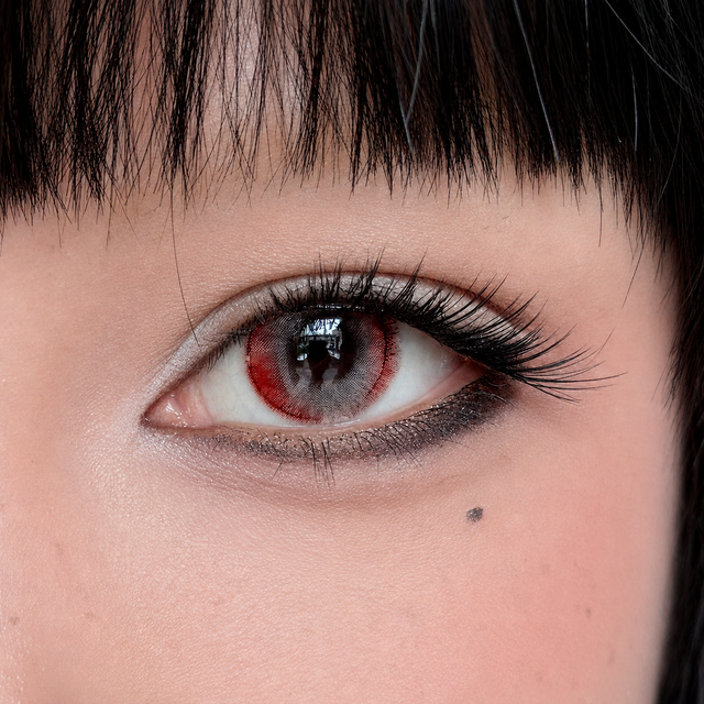 Sweety Crazy Witch Tears Red (1 lens/pack)-Crazy Contacts-UNIQSO Canada