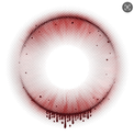 Sweety Crazy Witch Tears Red (1 lens/pack)-Crazy Contacts-UNIQSO