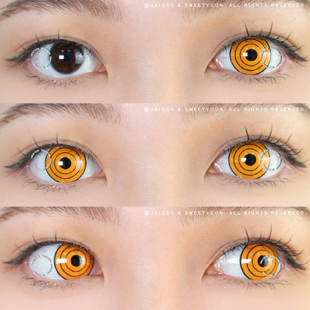 Sweety Crazy Yellow Rings (1 lens/pack)-Crazy Contacts-UNIQSO Canada